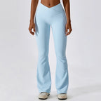 Leggings de Yoga taille croisée pour femmes