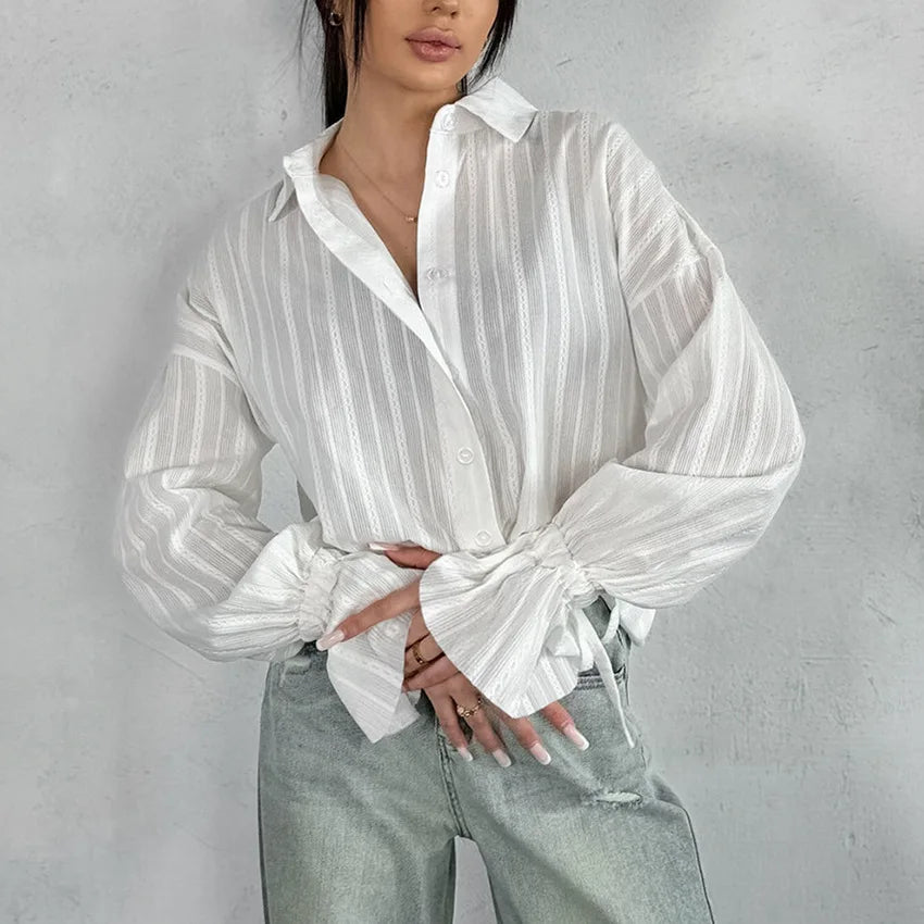 Chemise blanche élégante pour femmes