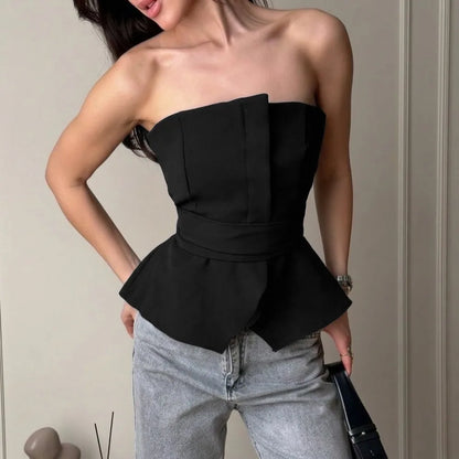 Débardeur Asymétrique Femme – Doux et Chic