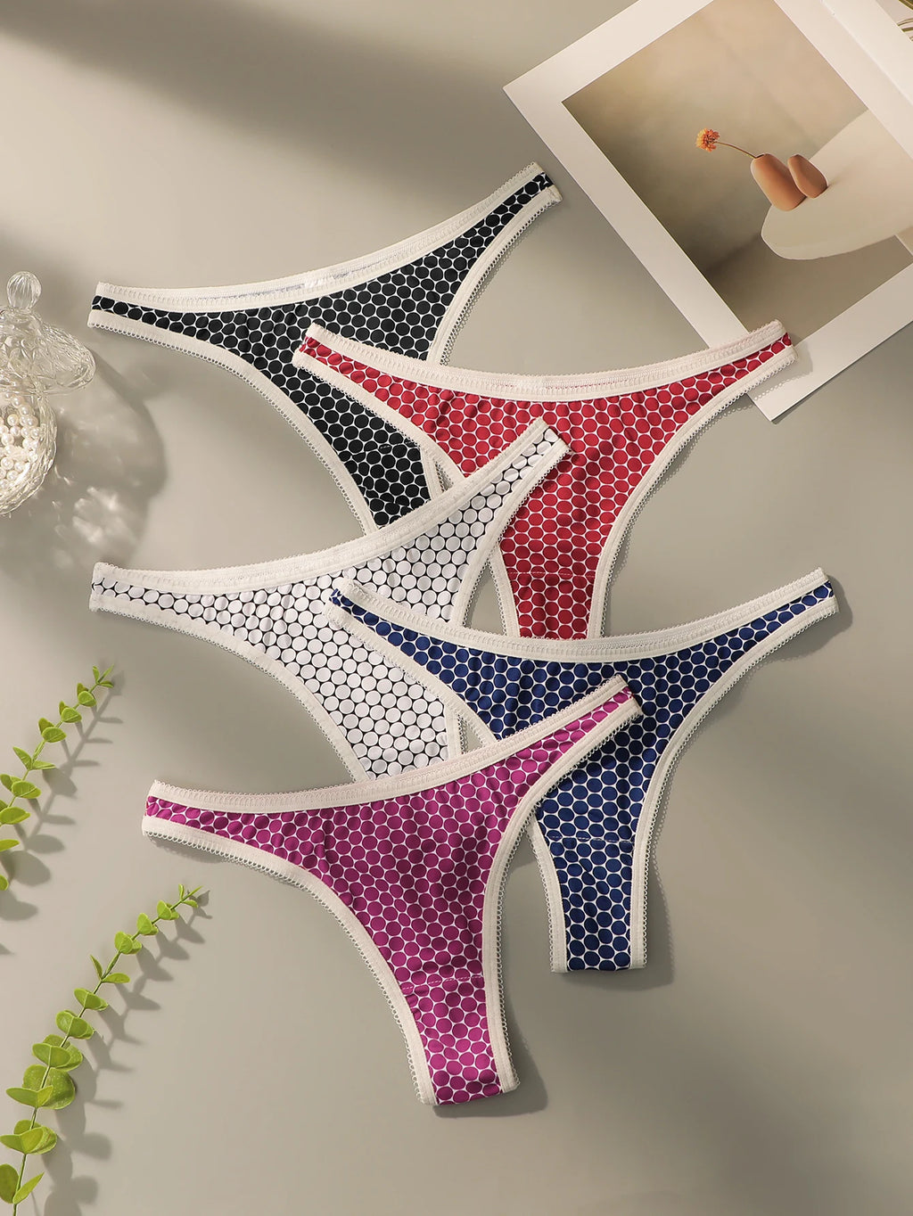String multicolore sexy pour femmes