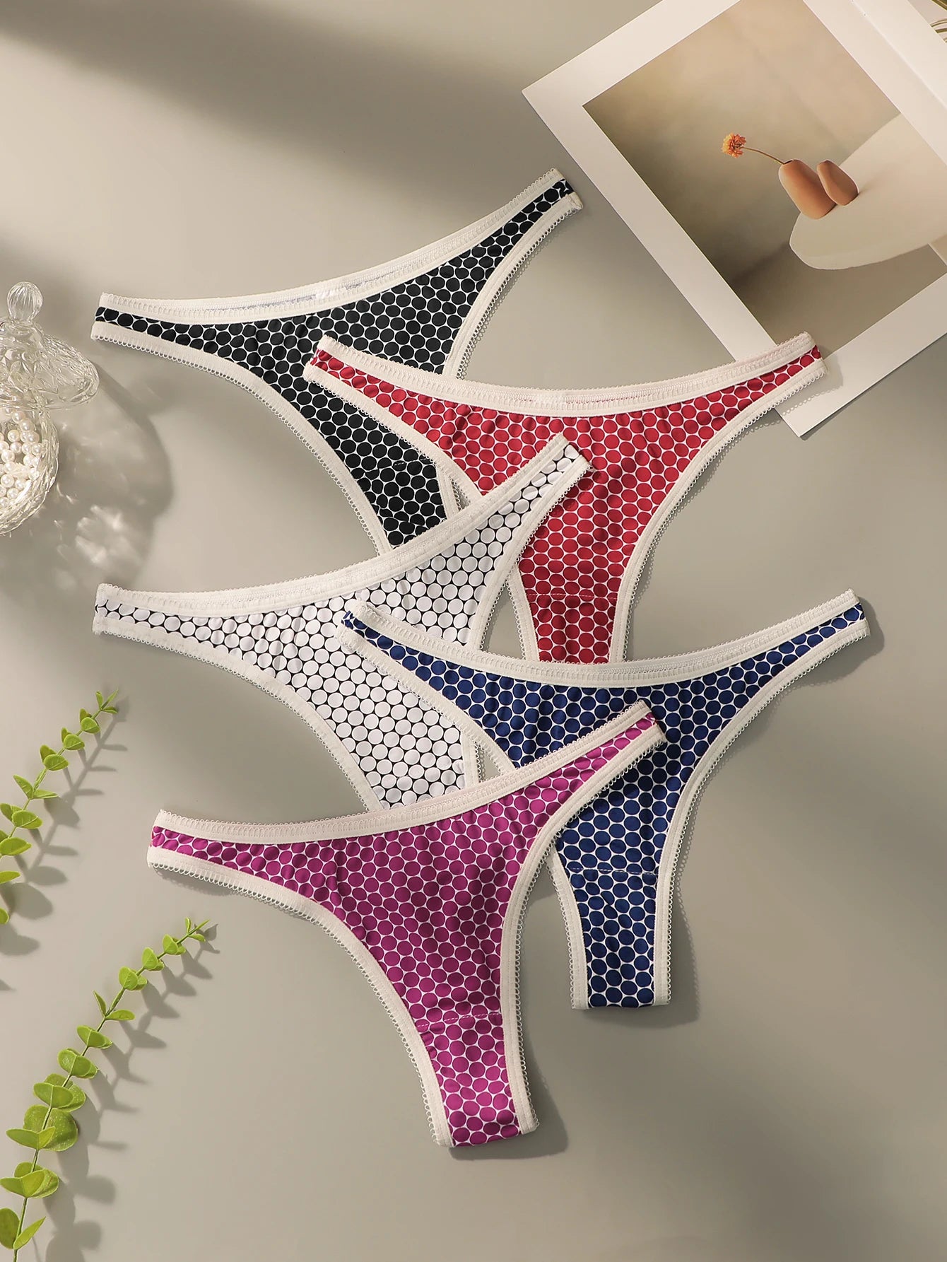 String multicolore sexy pour femmes