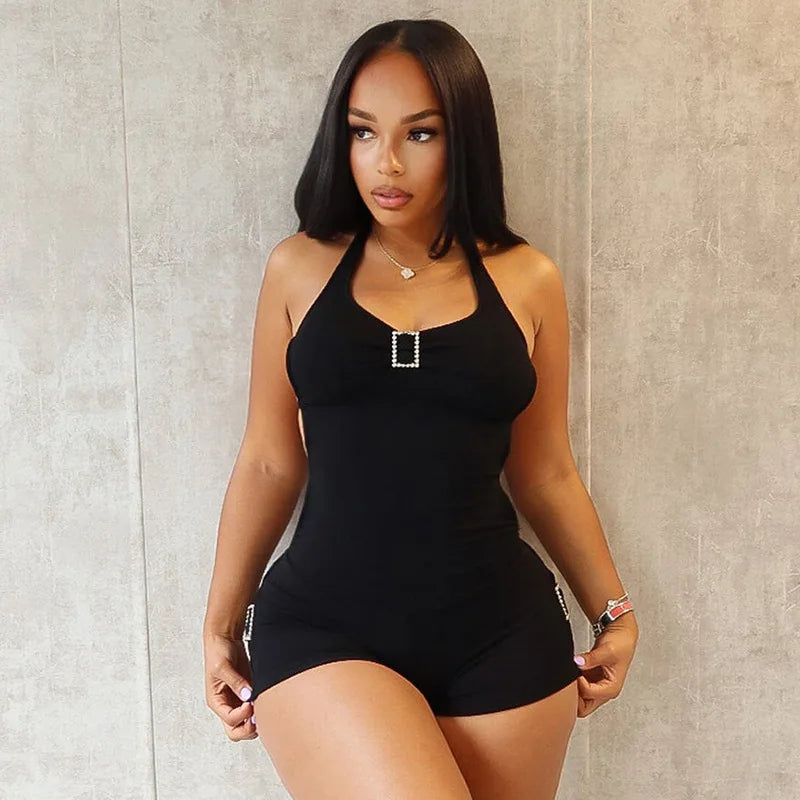 Combinaison Shorts une pièce pour femmes