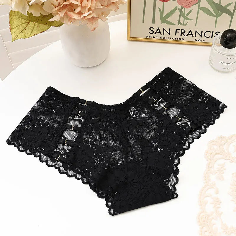 Culottes en dentelle respirante pour femmes