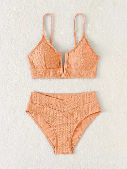 Bikini Femme 2 Pièces – Décolleté V Plongeant