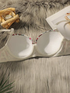 Ensemble de lingerie à motif imprimé floral pour femmes