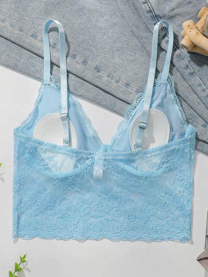 Soutien-Gorge Push-Up en Dentelle Femme – Sans Armatures