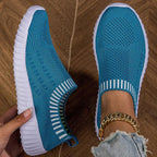 Chaussures plates sans lacet pour femmes