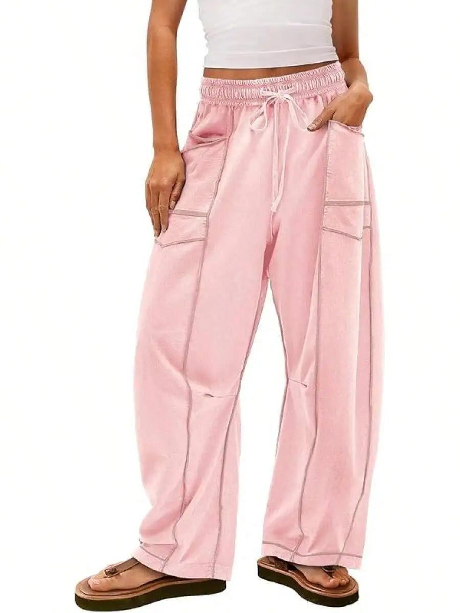 Pantalon ample à jambes larges pour femmes