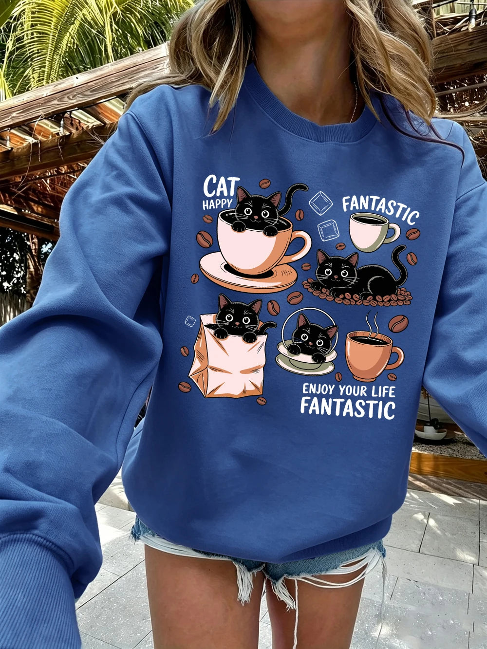 Sweat-shirt à capuche pour femmes