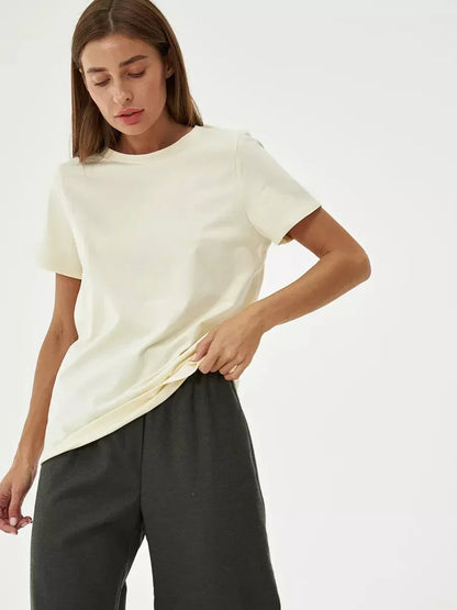 T-shirt d’Été Femme – 100 % Coton