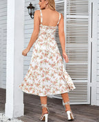 Robe longue sans manches pour femmes
