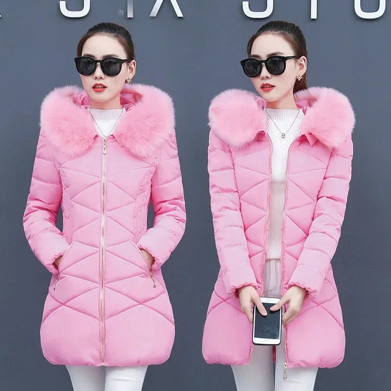 manteau long et fine en coton pour femmes