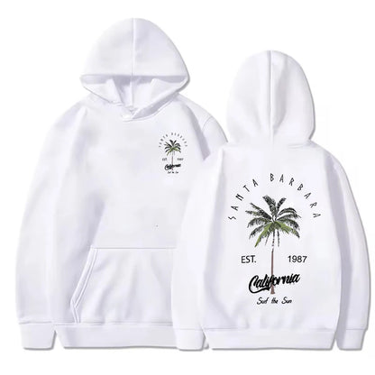 Sweat à Capuche Femme – Imprimé College Santa Barbara