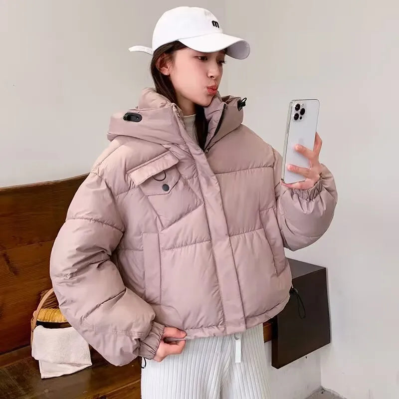 Manteau à capuche pour femmes