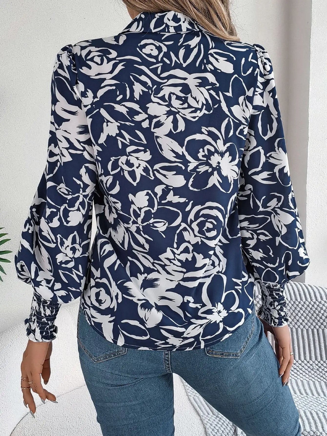 Chemise élégante à simple boutonnage pour femmes