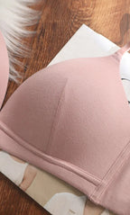 Soutien-gorge push-up en V profond sans couture pour femmes
