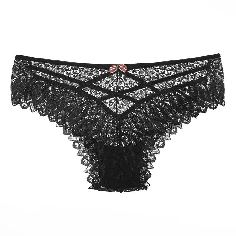 Culotte taille basse en dentelle pour femmes