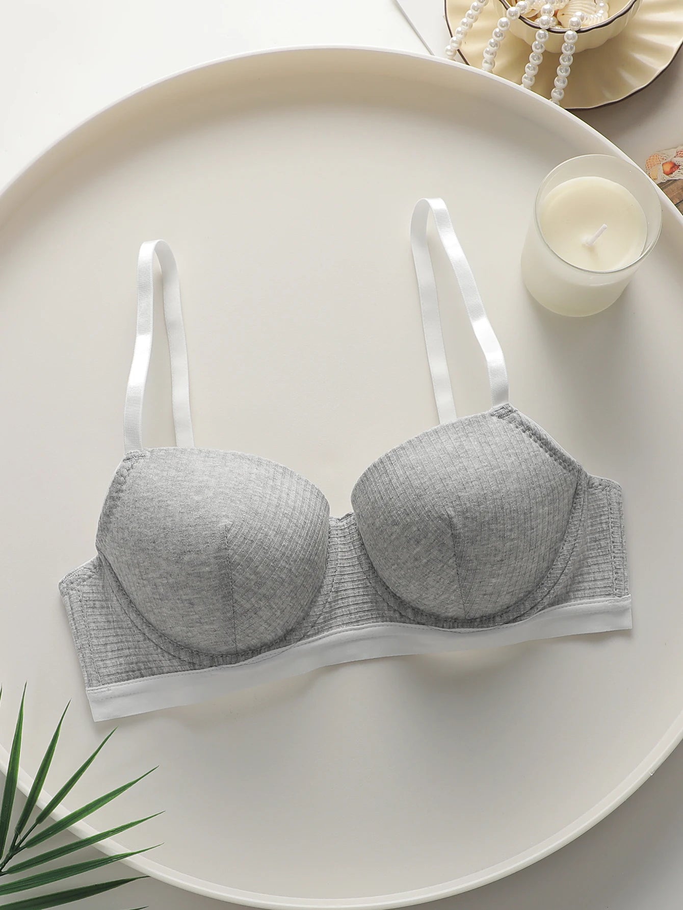 Soutien-gorge sexy blocage de couleur pour femmes