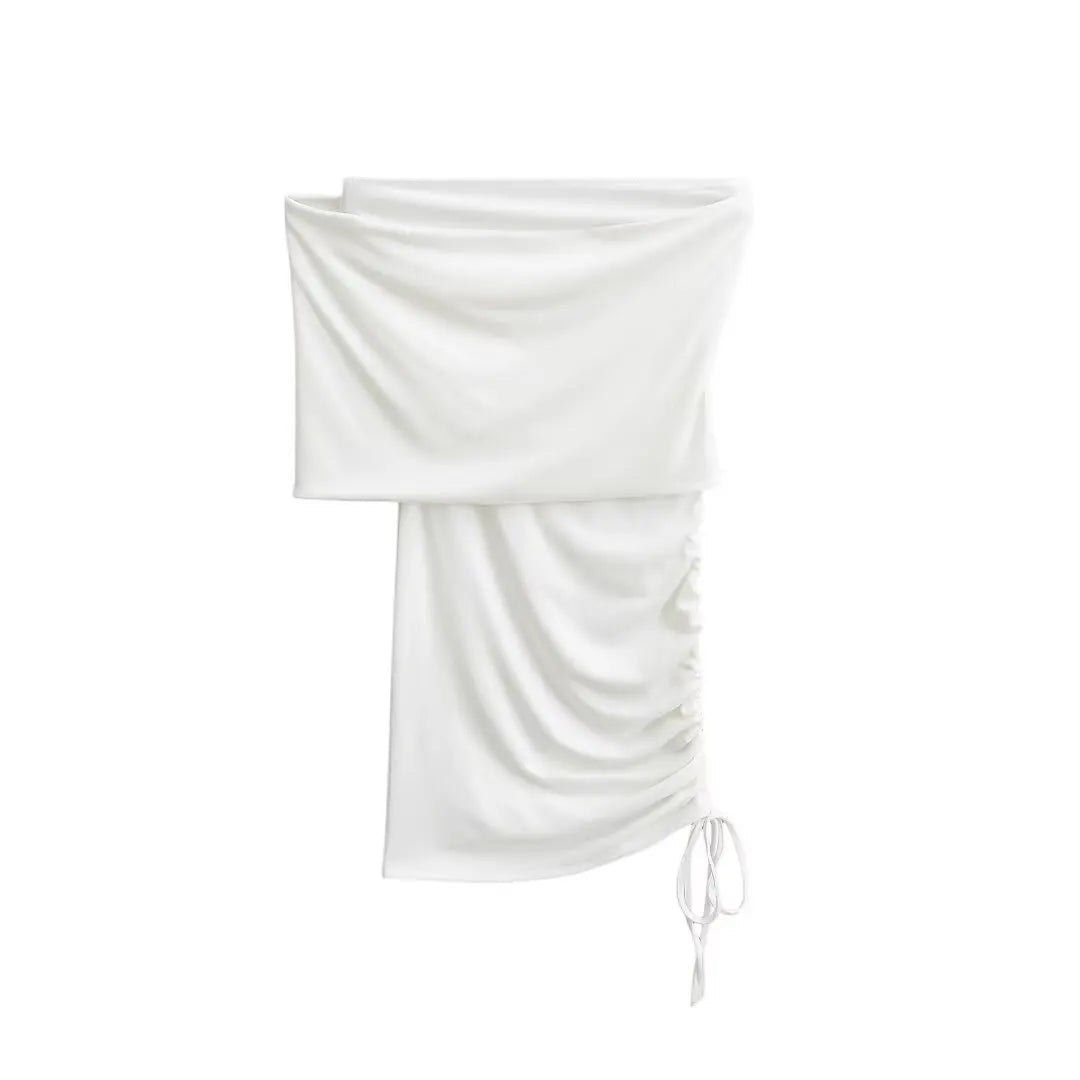 Robe à épaules dénudées pour femmes