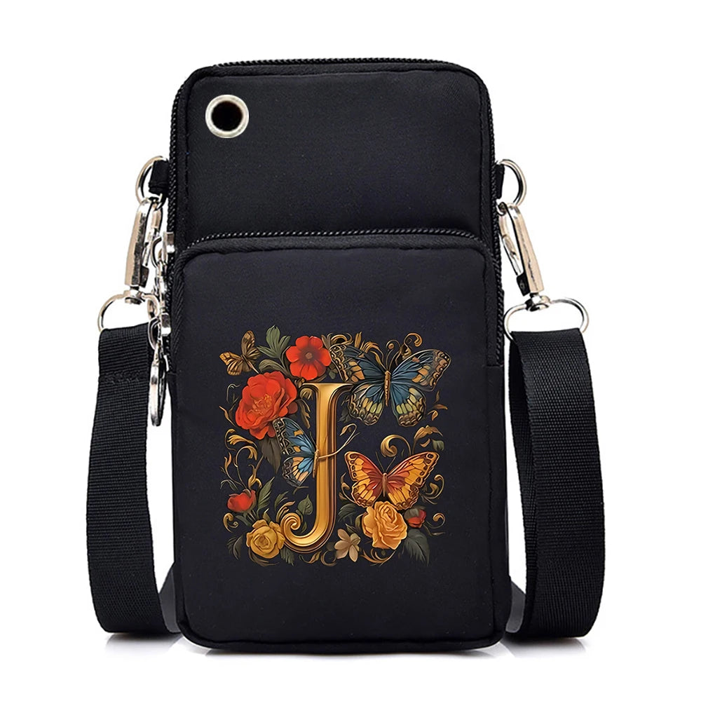 Sacs à bandoulière en cuir souple pour téléphone portable pour femmes