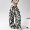 Pantalon camouflage rétro américain pour femmes