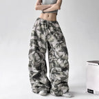 Pantalon camouflage rétro américain pour femmes