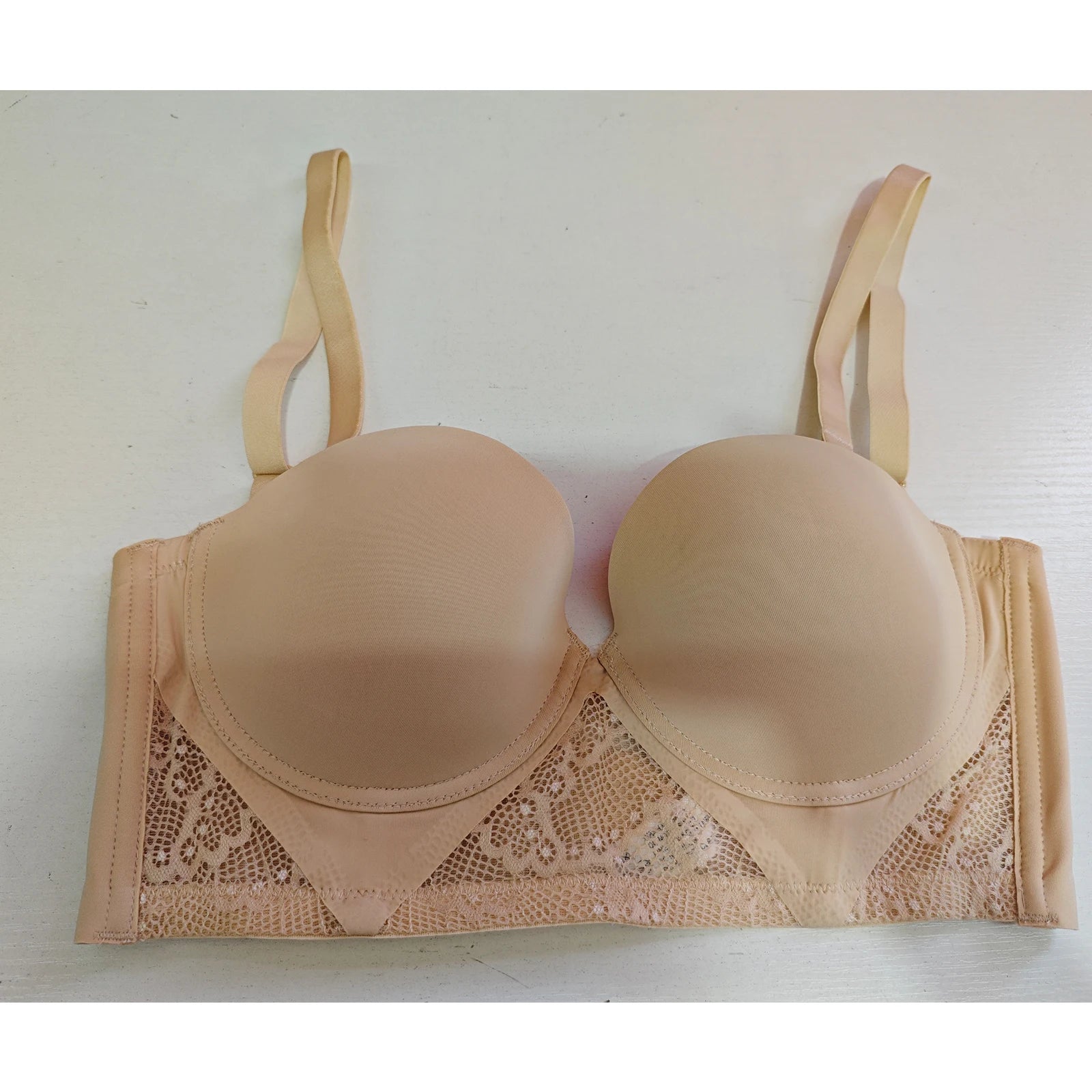 Soutien-gorge rembourré avec dentelle pour femmes