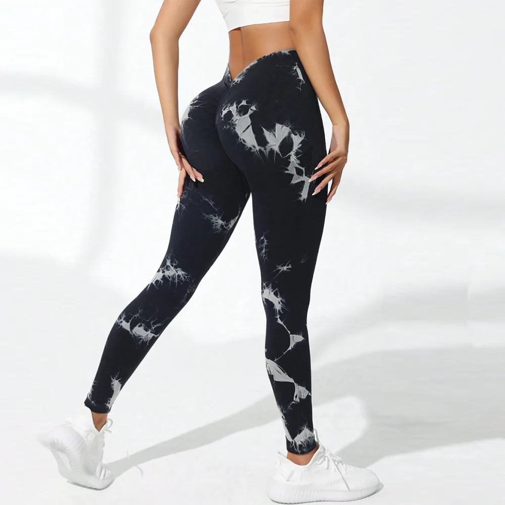 Leggings dos en V pour femmes