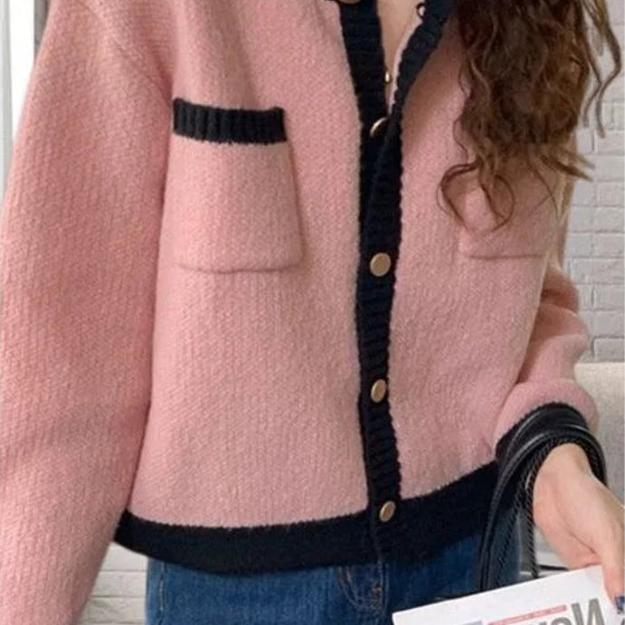 Pull-veste ample pour femmes