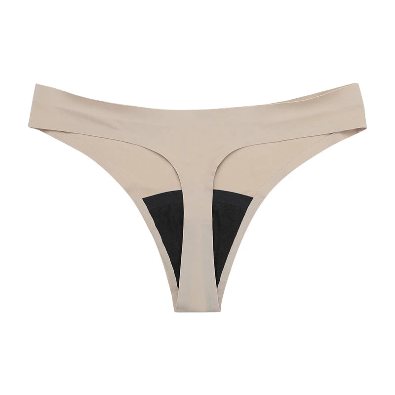 String sans couture taille basse pour femmes