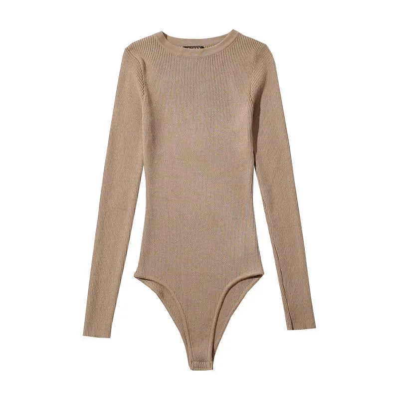 Body sexy à manches longues pour femmes