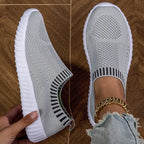 Chaussures plates sans lacet pour femmes