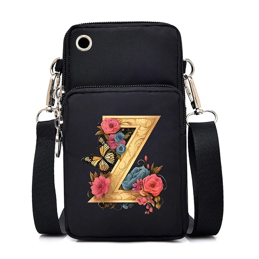 Sacs à bandoulière en cuir souple pour téléphone portable pour femmes