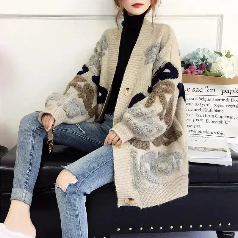 Cardigan en maille pour femmes