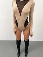 Body en maille pour femmes
