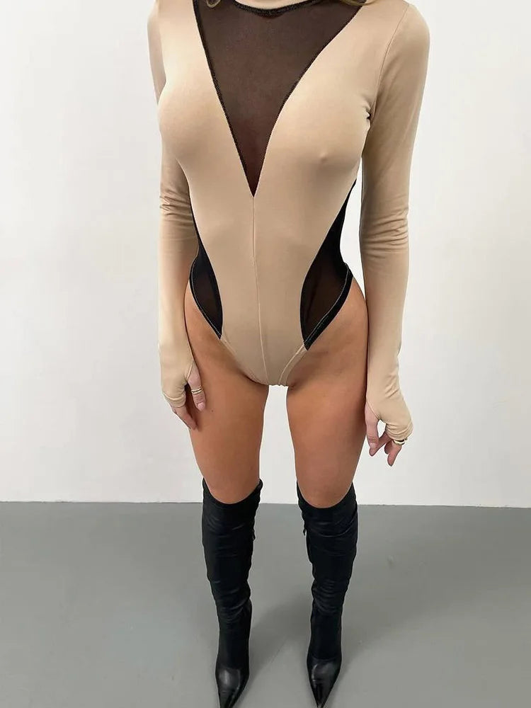 Body en maille pour femmes