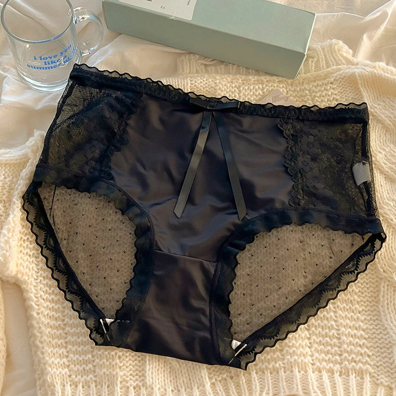 Culotte taille haute transparentes pour femmes