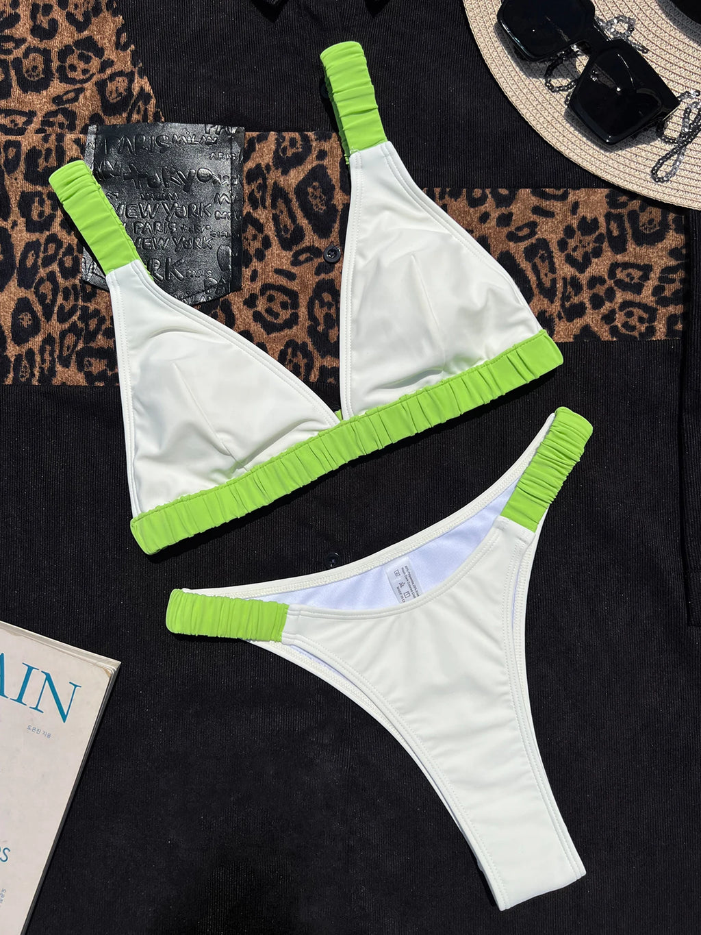 Maillot de bain brésilien deux pièces pour femmes
