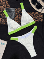 Maillot de bain brésilien deux pièces pour femmes