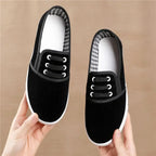 Chaussures plates sans lacet  pour femmes