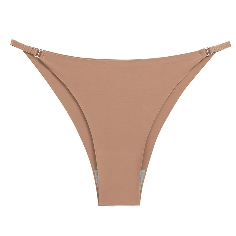Culotte taille basse sans couture pour femmes