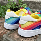 Chaussures en toile style coréen pour femmes