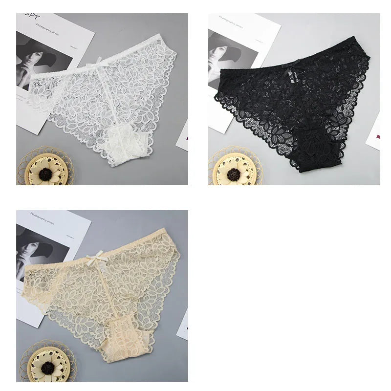 Lot de 3 culottes sans couture pour femmes