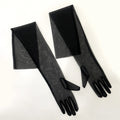 Gants longs respirant en tulle pour femmes