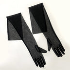 Gants longs respirant en tulle pour femmes