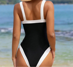 Maillot de bain une pièce, sexy, rétro pour femmes
