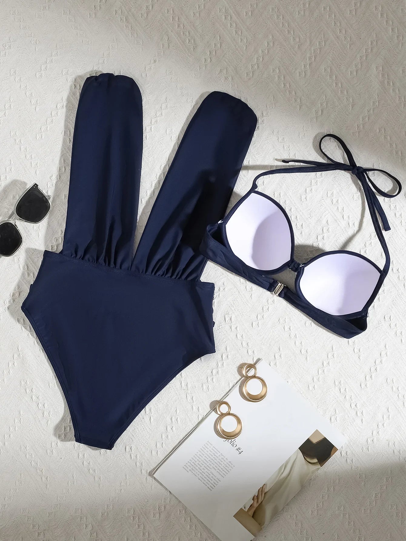 Maillot de bain une pièce à armatures pour femmes
