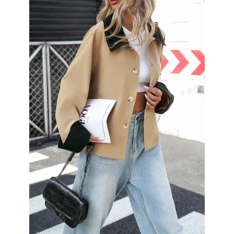 Veste courte fine pour femmes