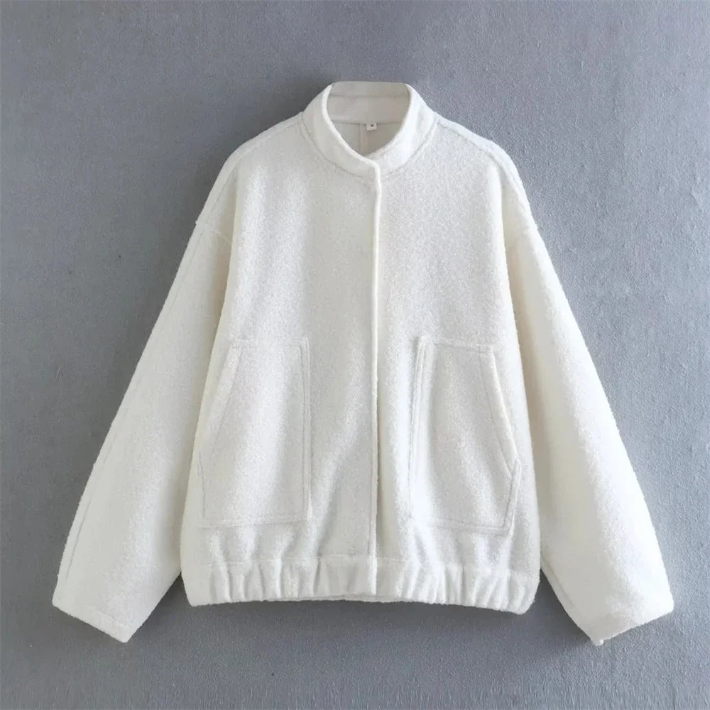 Blouson Rétro Oversize Style Streetwear
