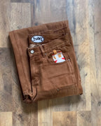 Jeans brodés coupe ample pour femmes